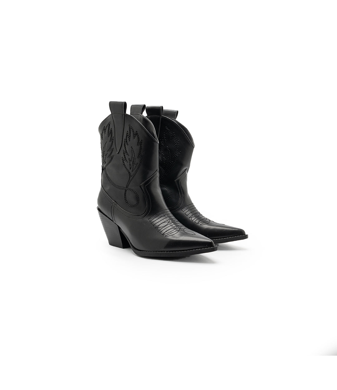 WESTERN BOOT BLACK