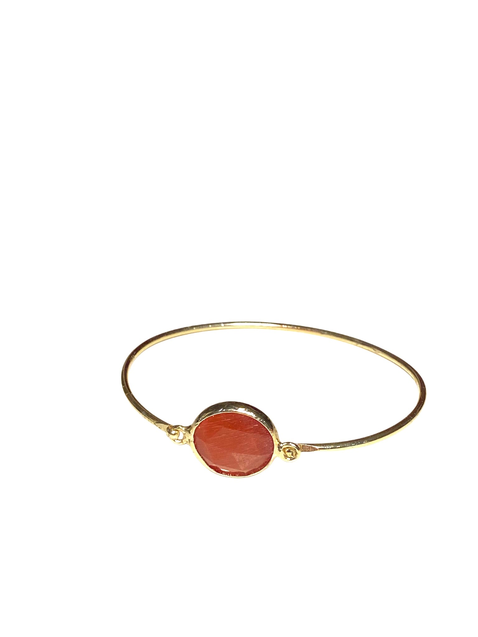 Orange Cat’s Eye Bracelet